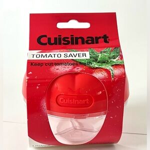 Cuisinart Fresh Edge Tomato Saver Food Saver Storage Container Red